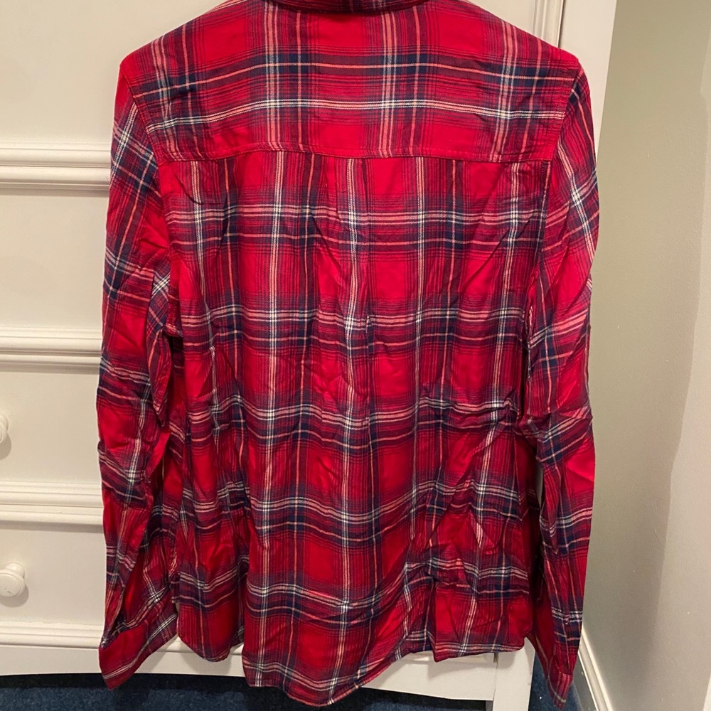 Mossimo Red Flannel - Picture 3 of 3
